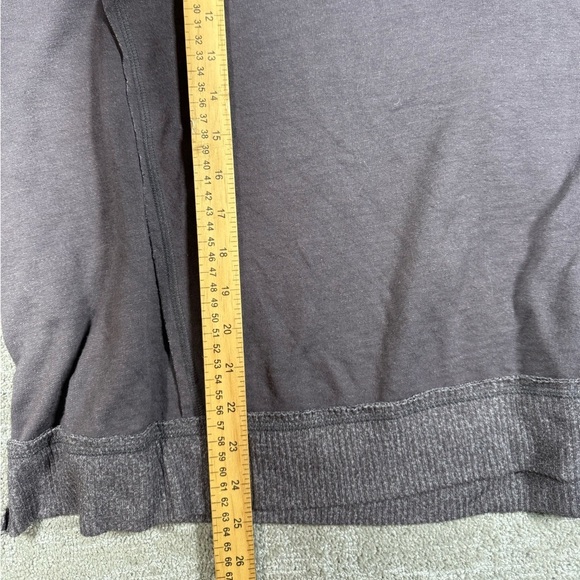 Free People FP Movement Relaxed Super Oversized Boho Slouchy Side Zip Sweater M - Picture 5 of 7